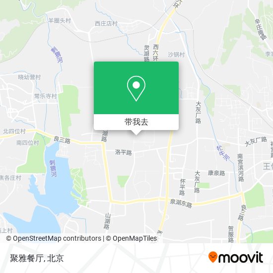 聚雅餐厅地图