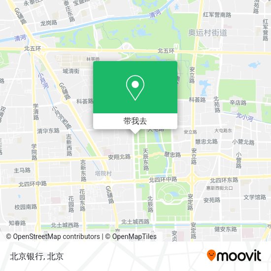 北京银行地图