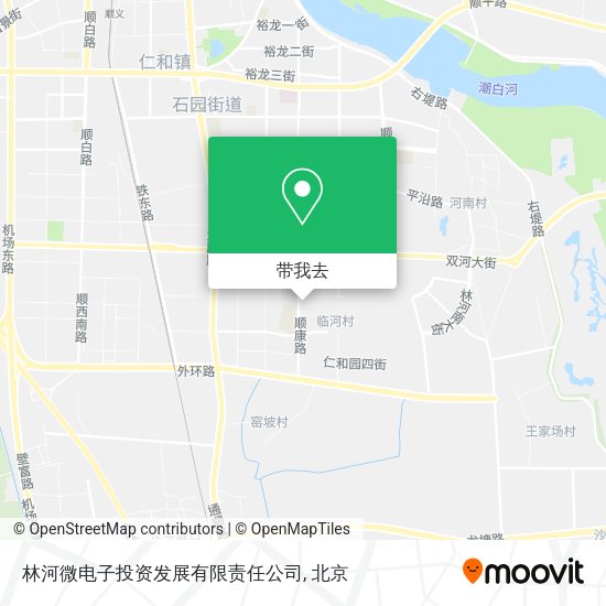 林河微电子投资发展有限责任公司地图