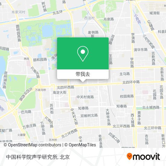 中国科学院声学研究所地图