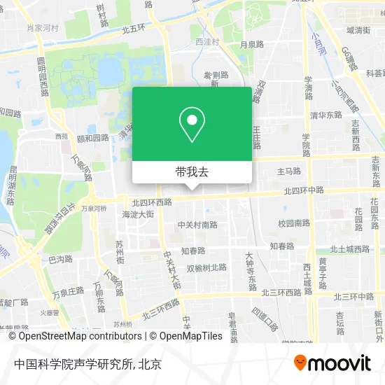 中国科学院声学研究所地图