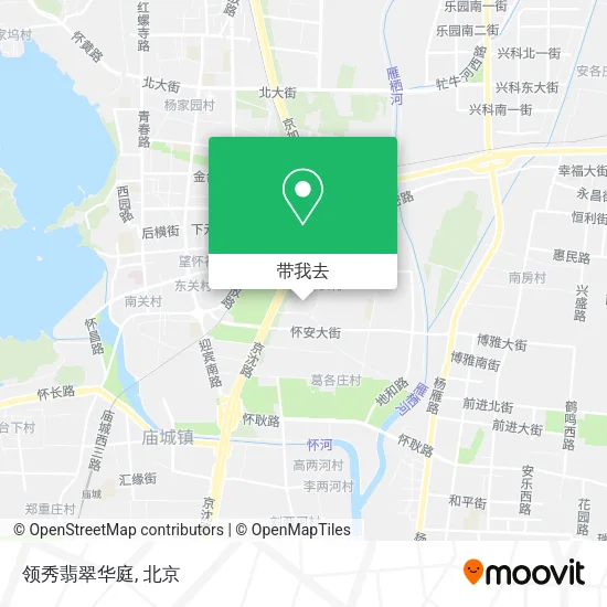 领秀翡翠华庭地图