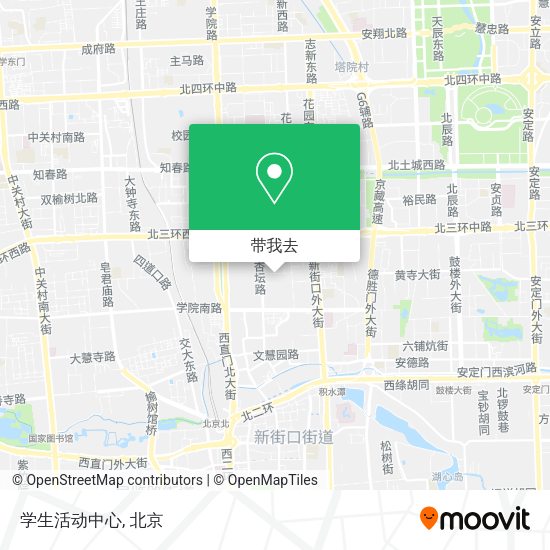 学生活动中心地图