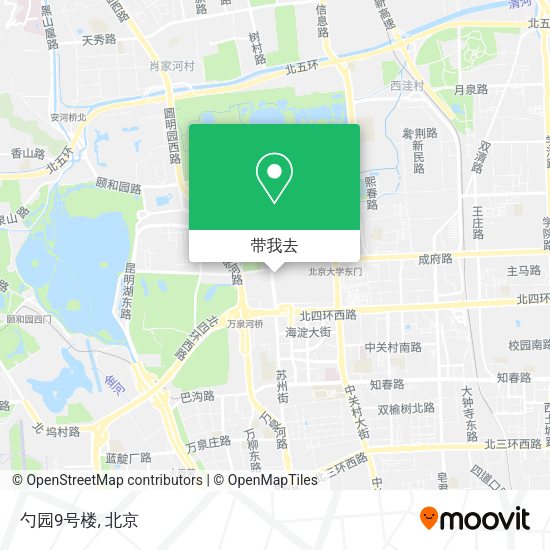 勺园9号楼地图