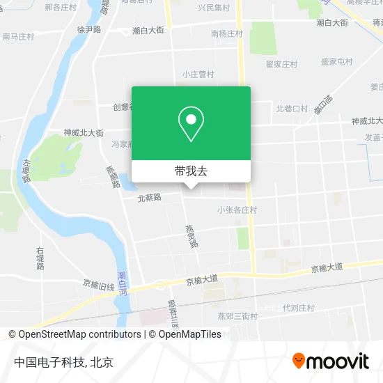 中国电子科技地图
