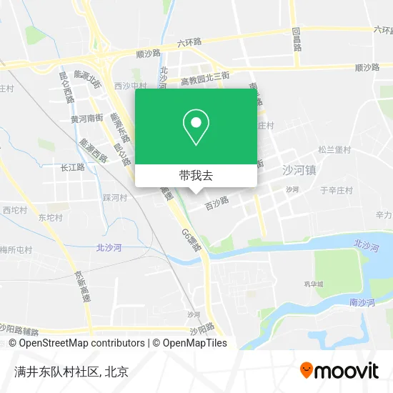 满井东队村社区地图