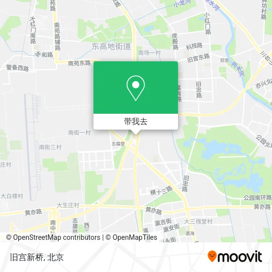旧宫新桥地图