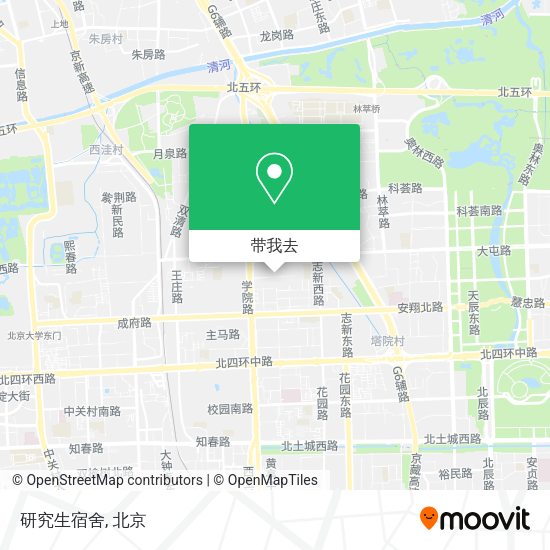 研究生宿舍地图