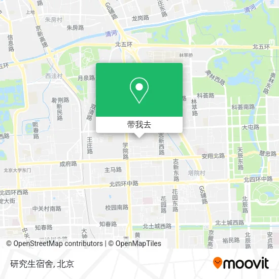 研究生宿舍地图