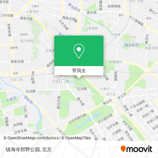 镇海寺郊野公园地图