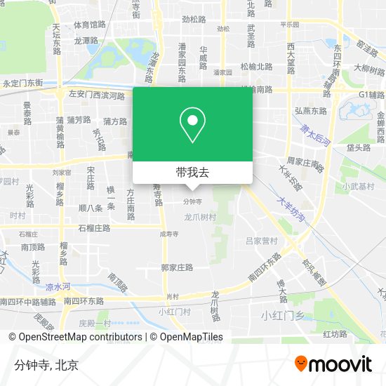 分钟寺地图