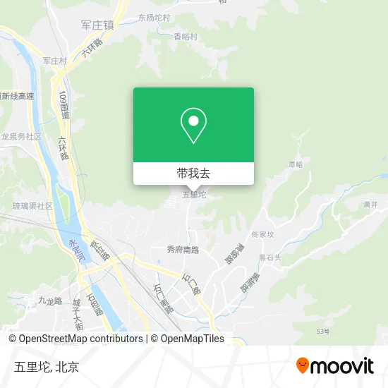 五里坨地图