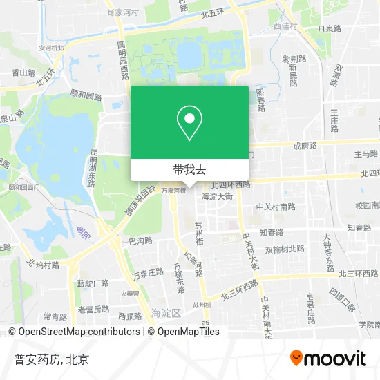 普安药房地图
