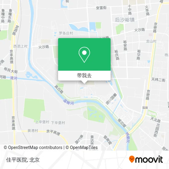 佳平医院地图