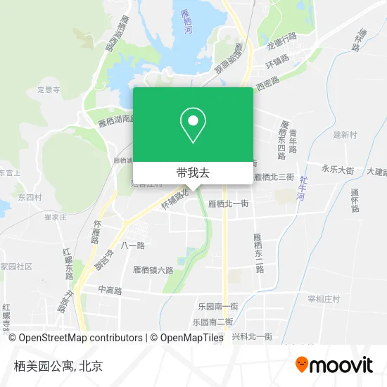 栖美园公寓地图
