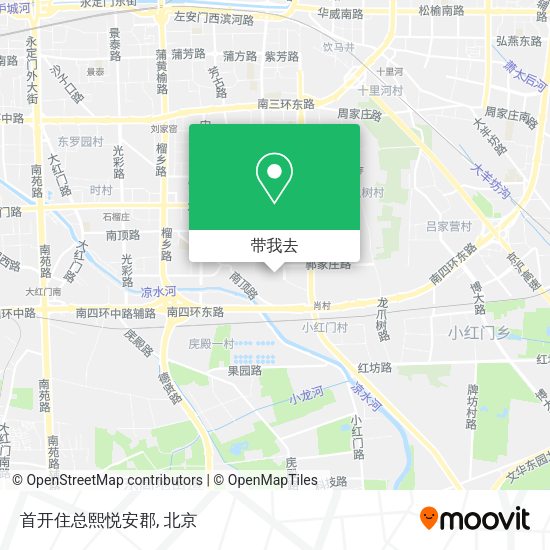 首开住总熙悦安郡地图