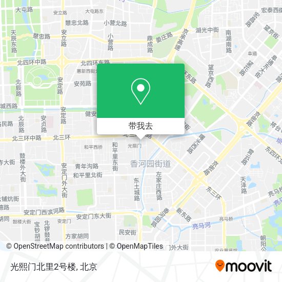光熙门北里2号楼地图