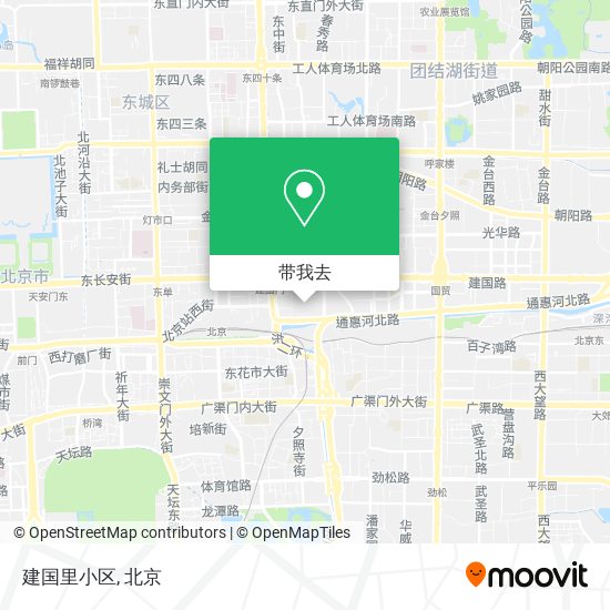 建国里小区地图