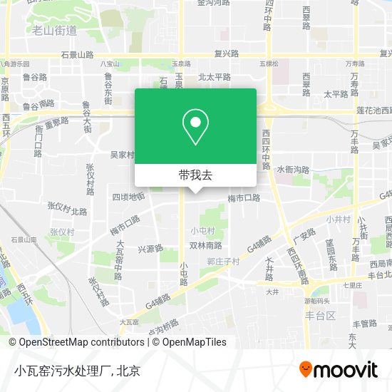 小瓦窑污水处理厂地图