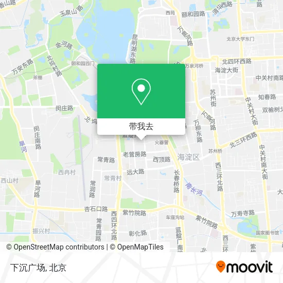 下沉广场地图