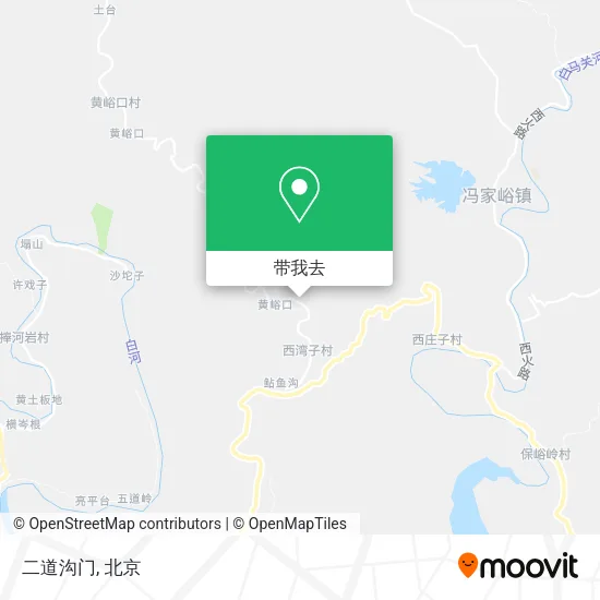 二道沟门地图