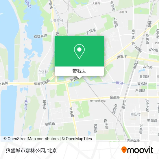 狼垡城市森林公园地图