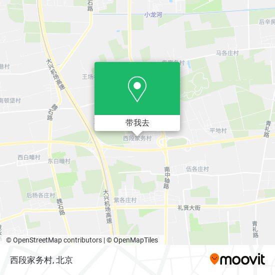 西段家务村地图