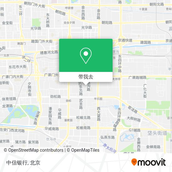 中信银行地图