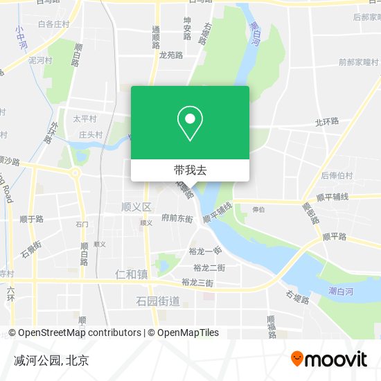 减河公园地图