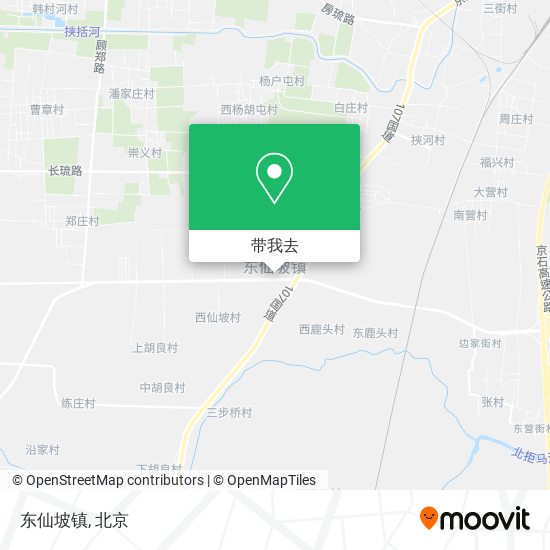 东仙坡镇地图