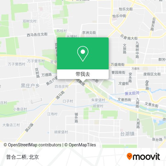 普合二桥地图