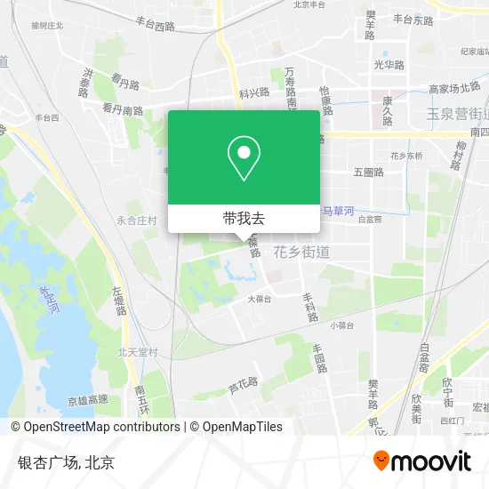 银杏广场地图