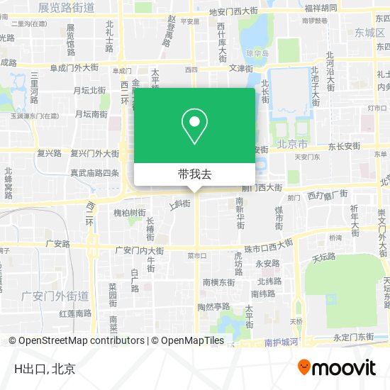 H出口地图
