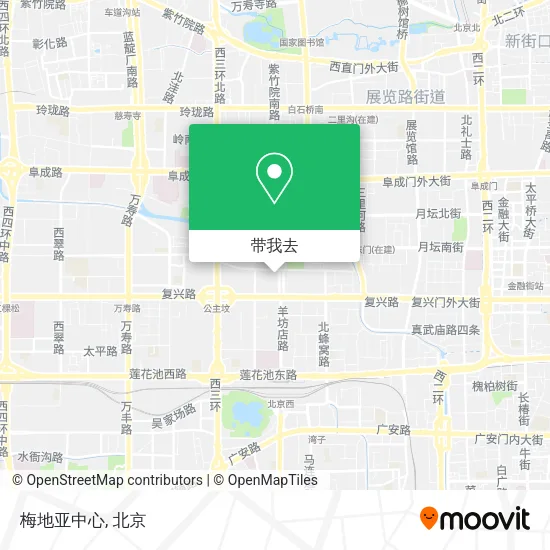梅地亚中心地图