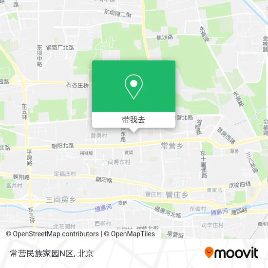 常营民族家园N区地图