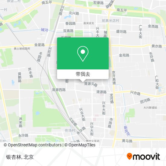 银杏林地图