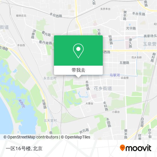 一区16号楼地图