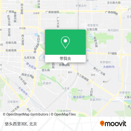 垡头西里3区地图
