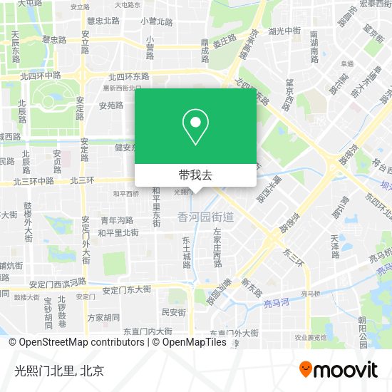 光熙门北里地图