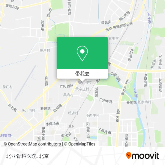 北亚骨科医院地图