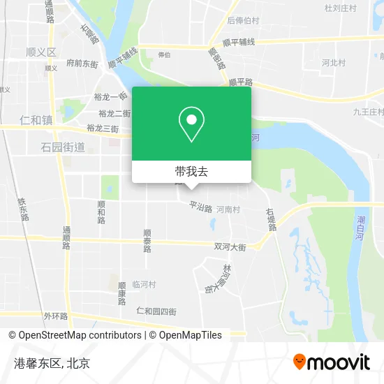 港馨东区地图