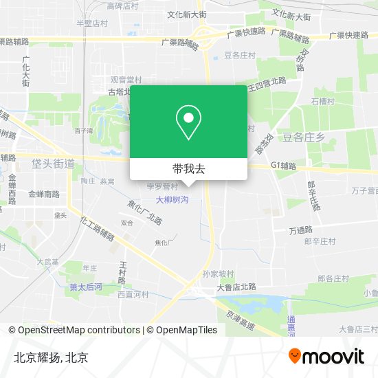 北京耀扬地图