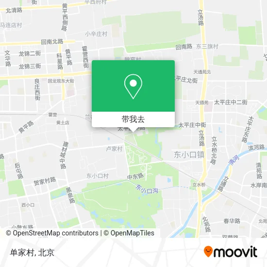 单家村地图