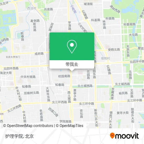 护理学院地图