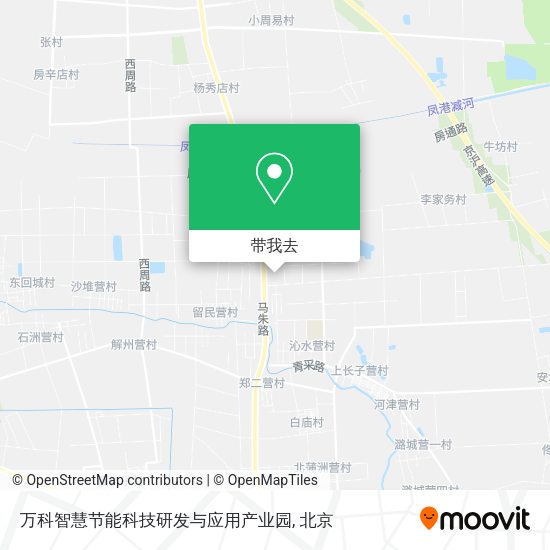 万科智慧节能科技研发与应用产业园地图
