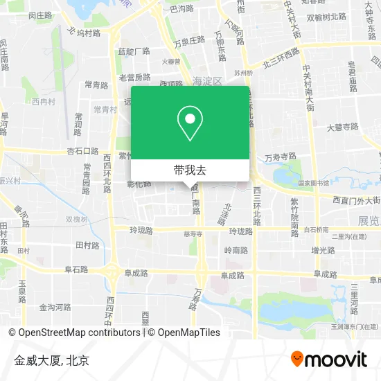 金威大厦地图