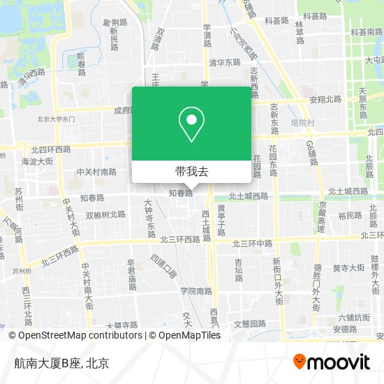 航南大厦B座地图