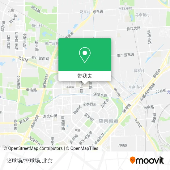 篮球场/排球场地图