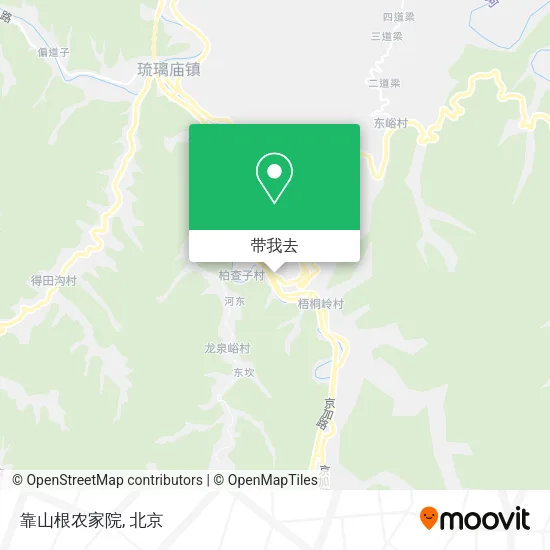 靠山根农家院地图