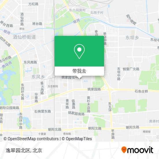 逸翠园北区地图